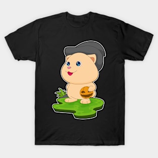 Hamster Halloween Pumpkin T-Shirt